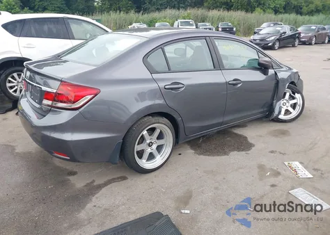 2014 Honda Civic Lx из США, поврежденный, VIN 2HGFB2F52EH553014
